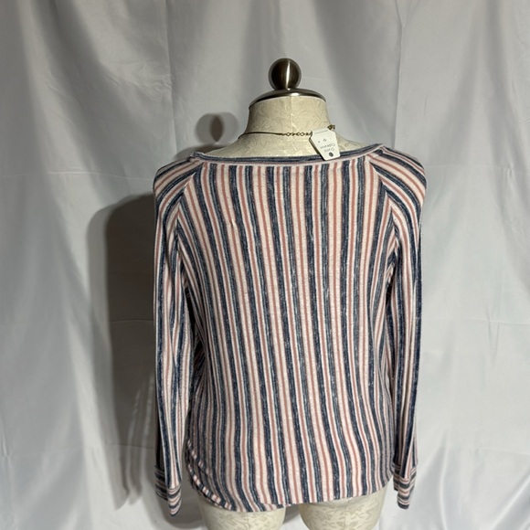 a.n.a a new approach women’s striped top size xlarge . - Picture 3 of 9